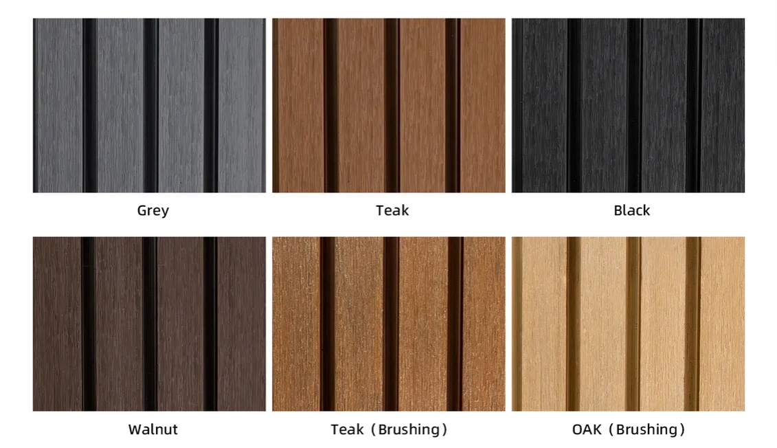 Outdoor WPC Co-Extrusion Wall Panel Cladding for Swimming Pool