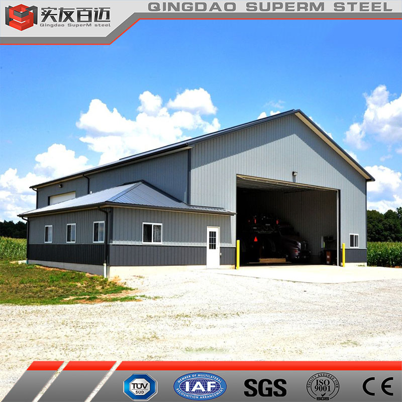 Steel High Rise Building Pre Fabricated Houses Wedding Hall Barndominium Kits Pole Barn Homes