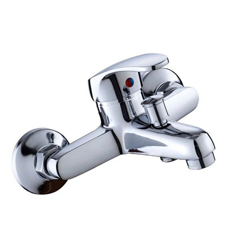 Shower Faucet Hot and Cold Mixing Valve Concealed Bath Shower Bathtub Triple Faucet