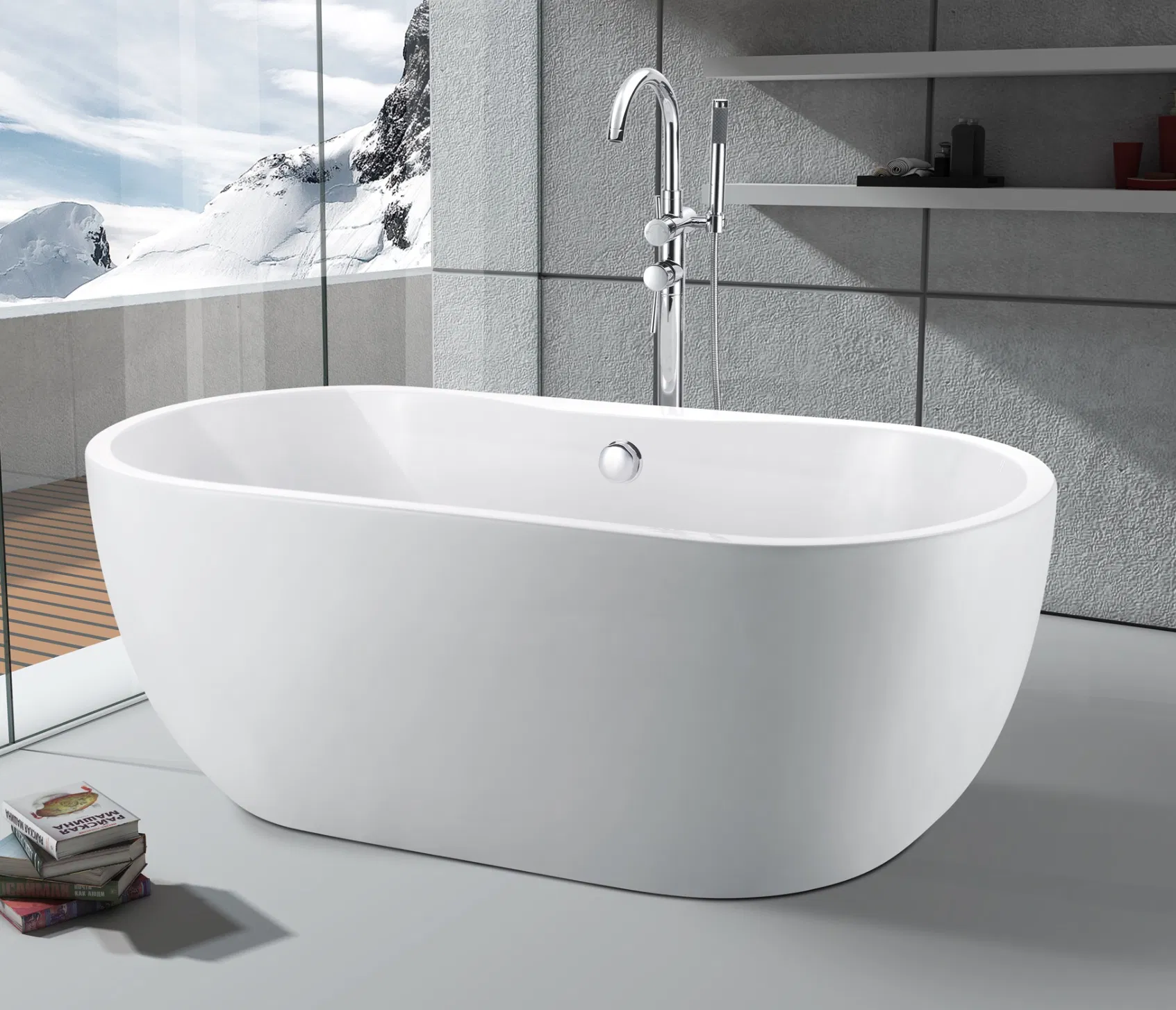 Акриловая отдельностоящая ванна High Choice