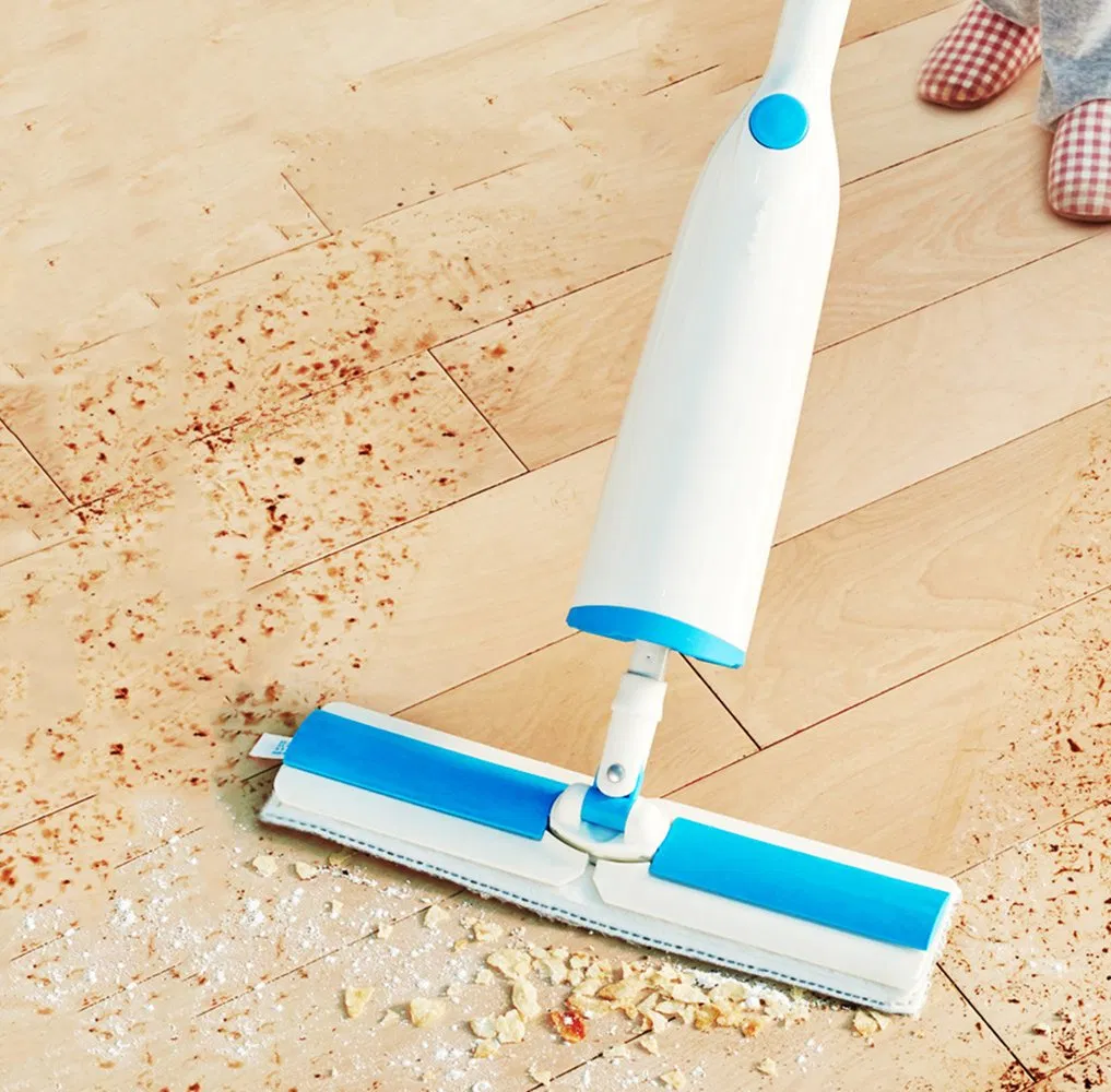 Microfiber Twist Spray Mop Dry Wet Floor Cleaning for Home, Office