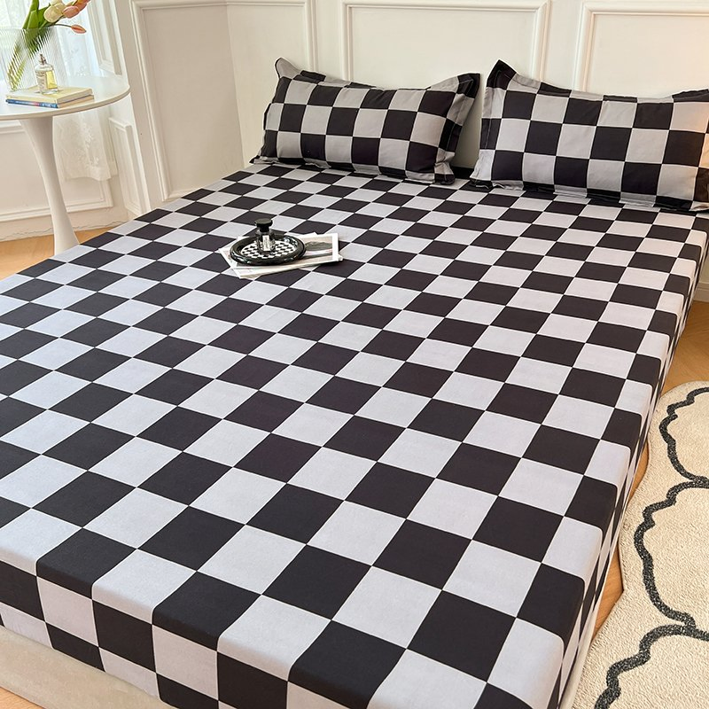 Bedding Queen & King Bed Sheets Set - 3 Piece Bedding 80GSM Microfiber Easy Care for Home