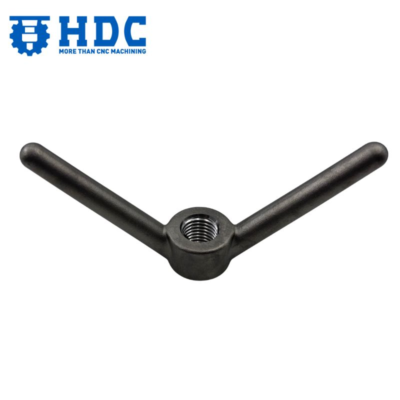 Custom Casting 304 316 Stainless Steel Horn Shape Toggle Nut Butterfly Nut Long Wing Nut