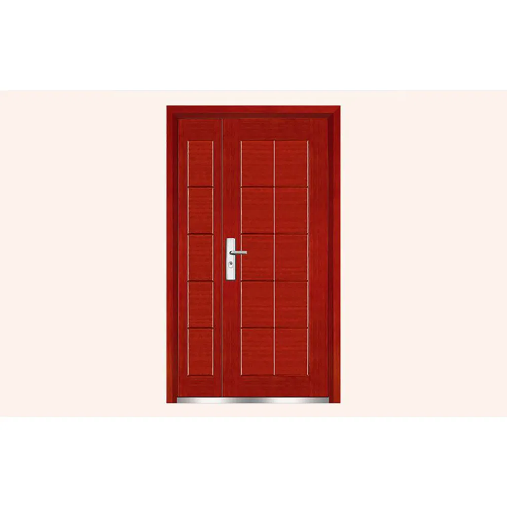 Industrial Exterior Interior Fire Resitant Entrance PVC Laminated Fire Rated Wood Fire Rated Wooden Sold Wood Door