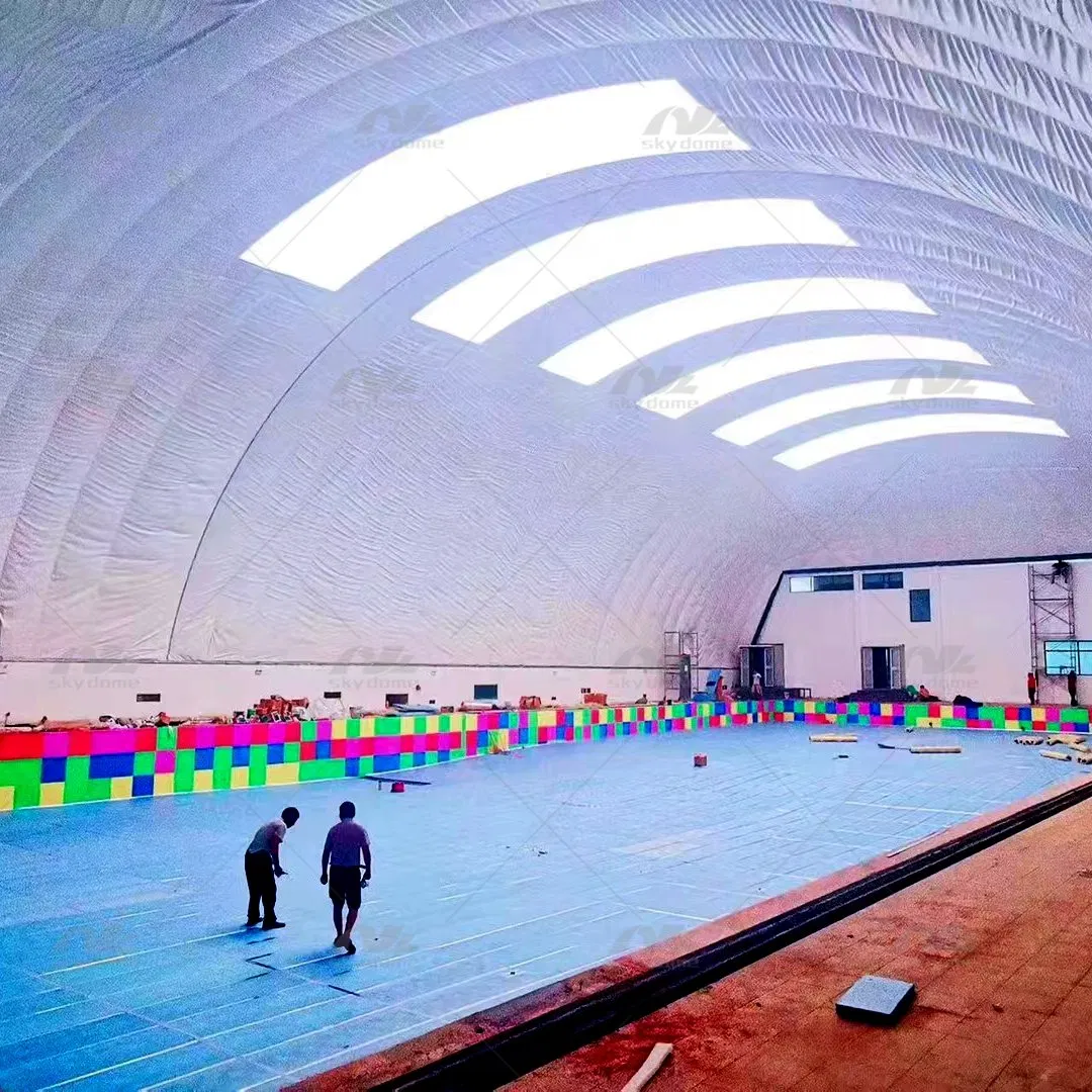 High-Capacity Inflatable Dome for Complex Sports