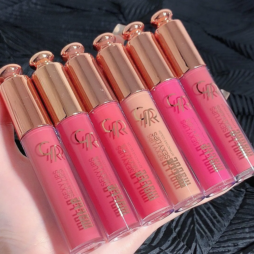 Gr12 Velour Matte Mist Finish Lip Gloss with Durable Lipstick Lip Gloss