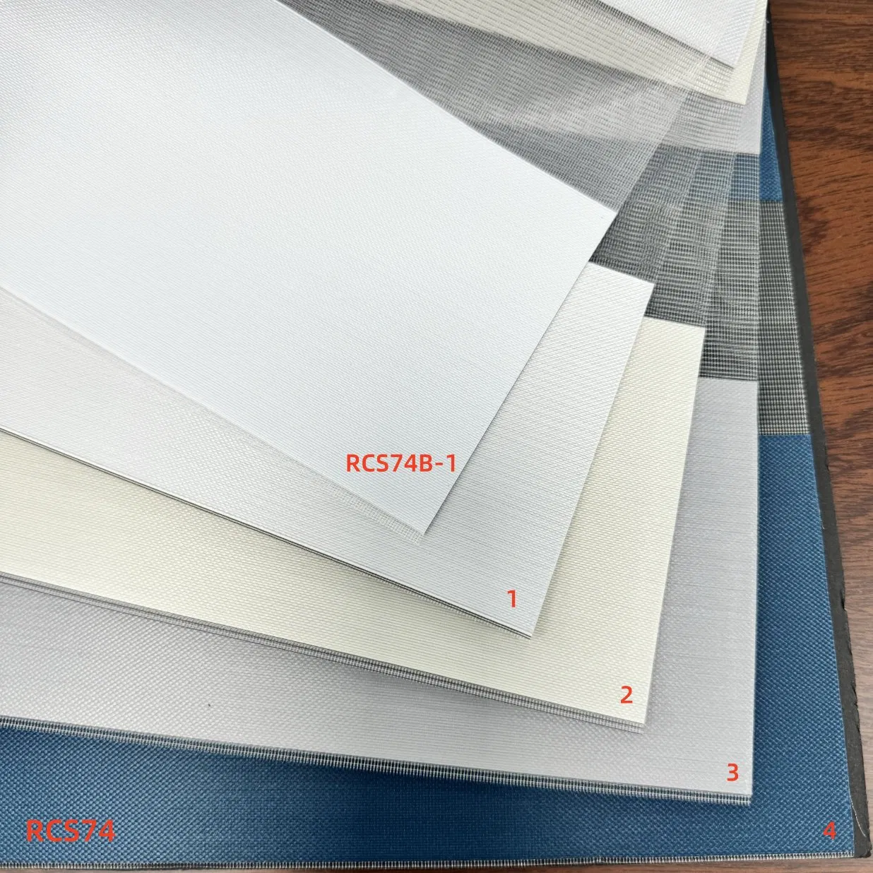 High-Quality Line Double Blackout Roller Blinds Zebra Blinds Fabric