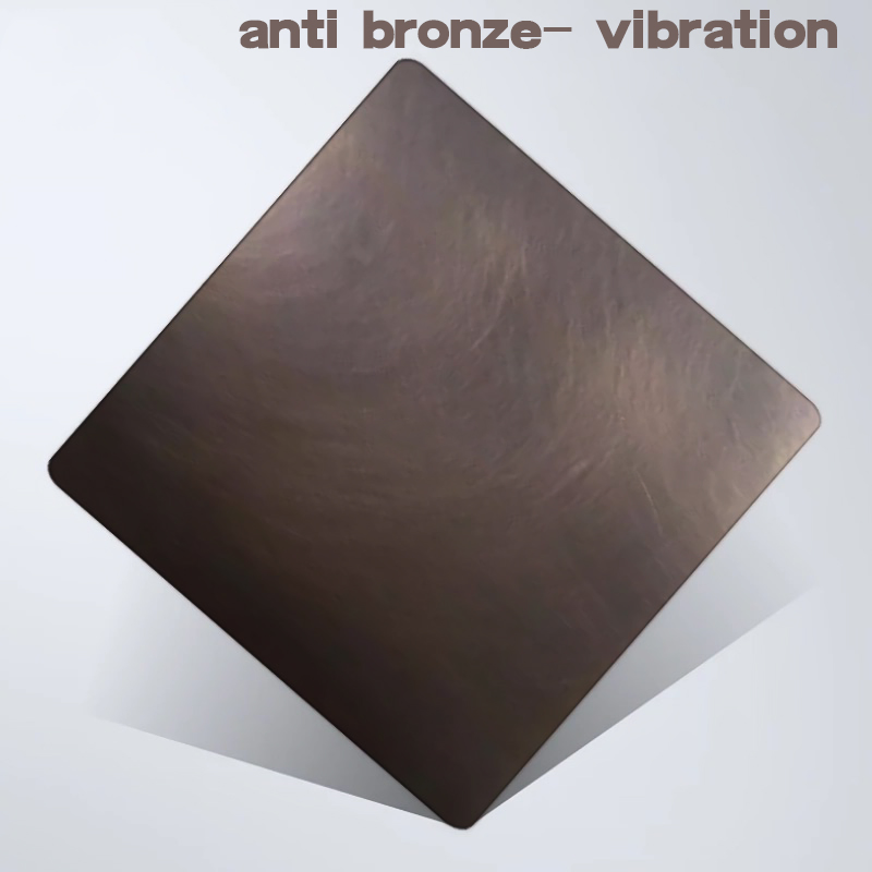 T&C V30 201 304 Vibration Finish PVD Color Coating Decorative Brushed Stainless Steel Sheets for Wall Decoration