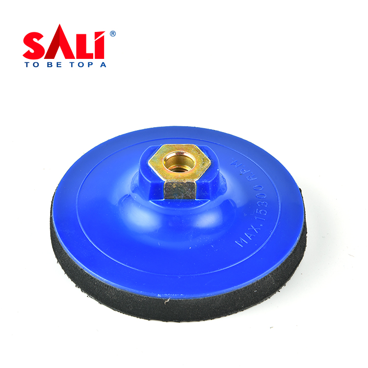 Sali 4'' Sanding Disc Plastic Backing Polishing Pad Velcor Pad
