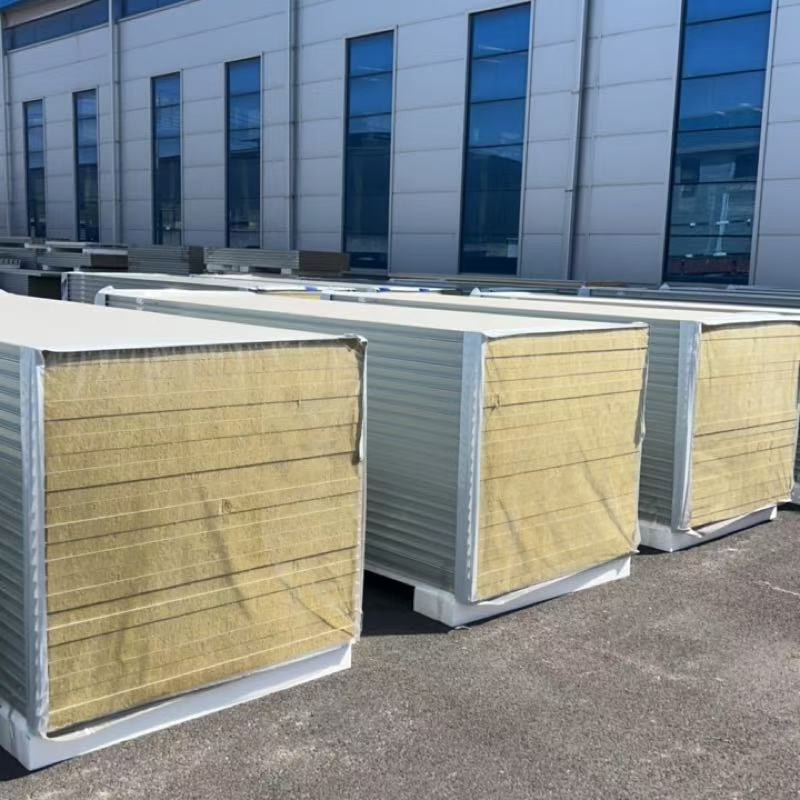 Eco-Friendly Lightweight EPS/Rock Wool/PU/PIR/Polyurethane Concrete Structural Insulated Exterior Composite Sandwich Panel