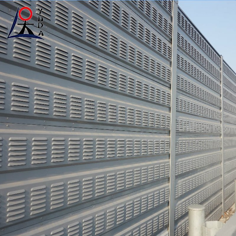 Highway Sound Road Metal Noise Barrier Fence Outdoor Sound Barrier