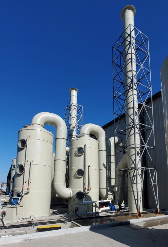 Waste Gas Purification Wet Scrubber System