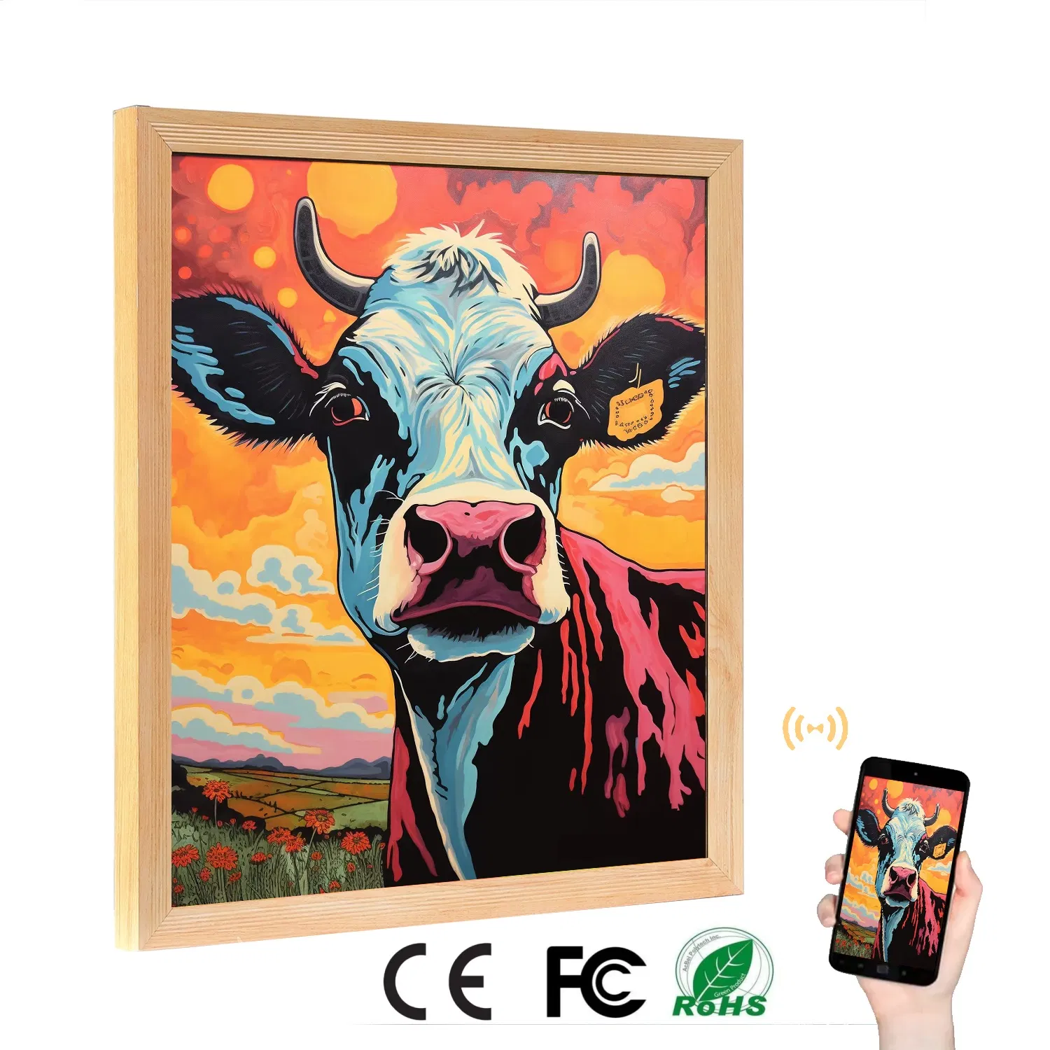 Stunning Full HD LCD Display for Art and Video Projects