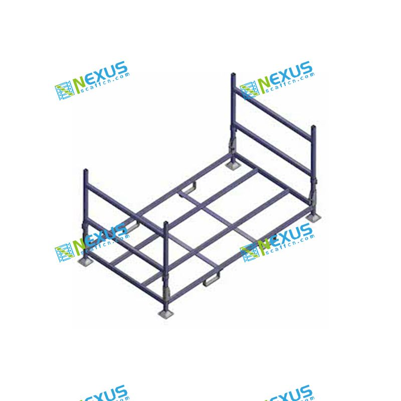 High Protection Level Metal Shelf Mesh Stacking Rack