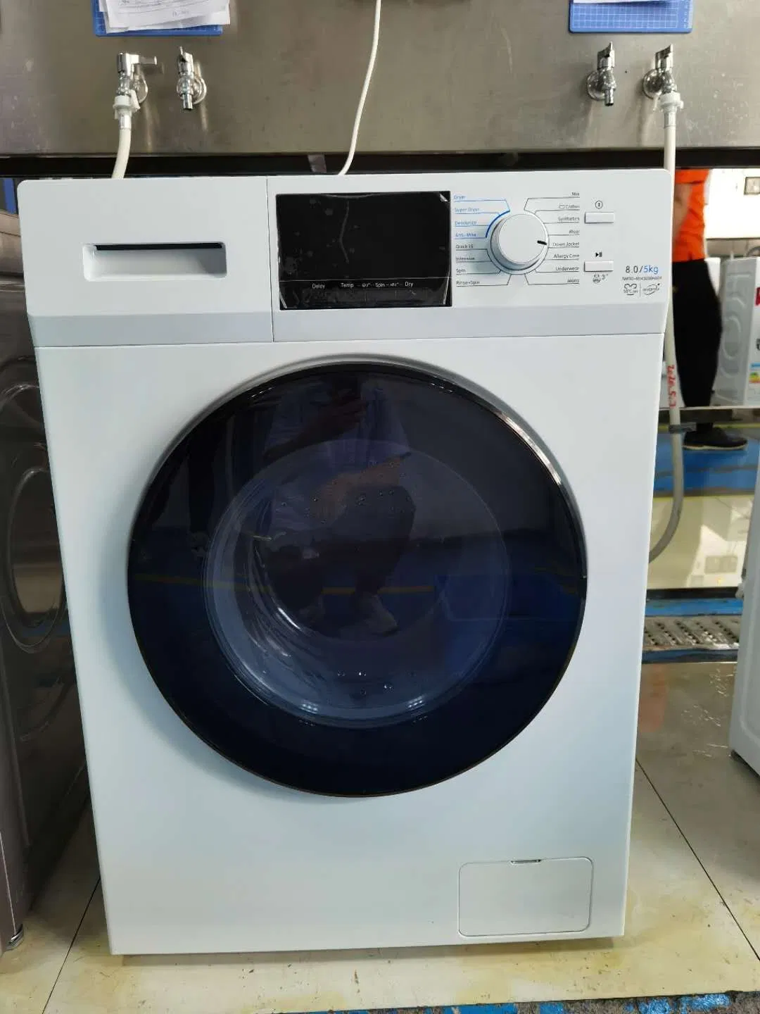 12kg White Home Appliance 2 in 1 Laundry Washer with Dryer
