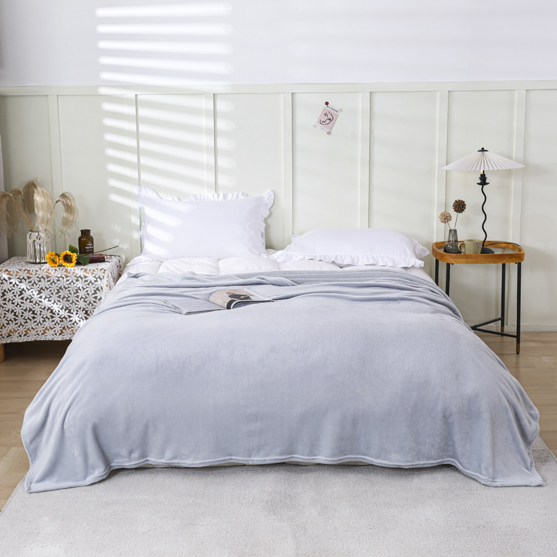 Fluffy Milkvelet Blanket Warmth Nap Blanket Liesure Blanket Travel Blanket Warmer Shawl