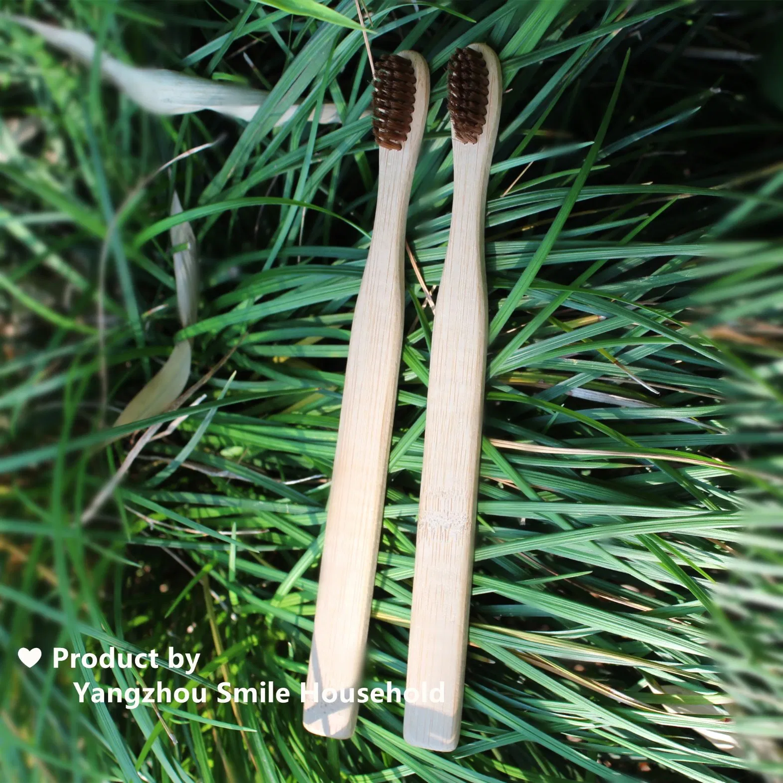 Eco-Care Yangzhou Hotel Products Bamboo Toothbrush with Protection Cap