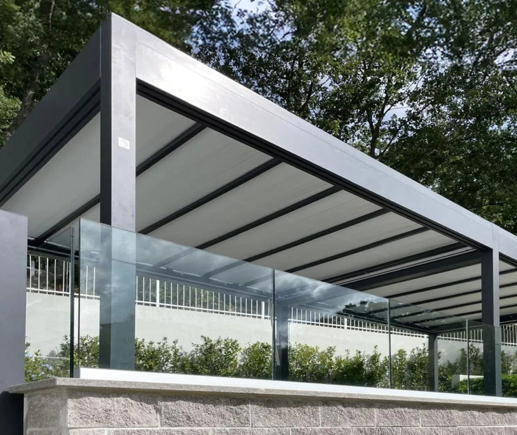 Premium Remote Control Aluminum PVC Retractable Roof with Durable Structure and China Pricing