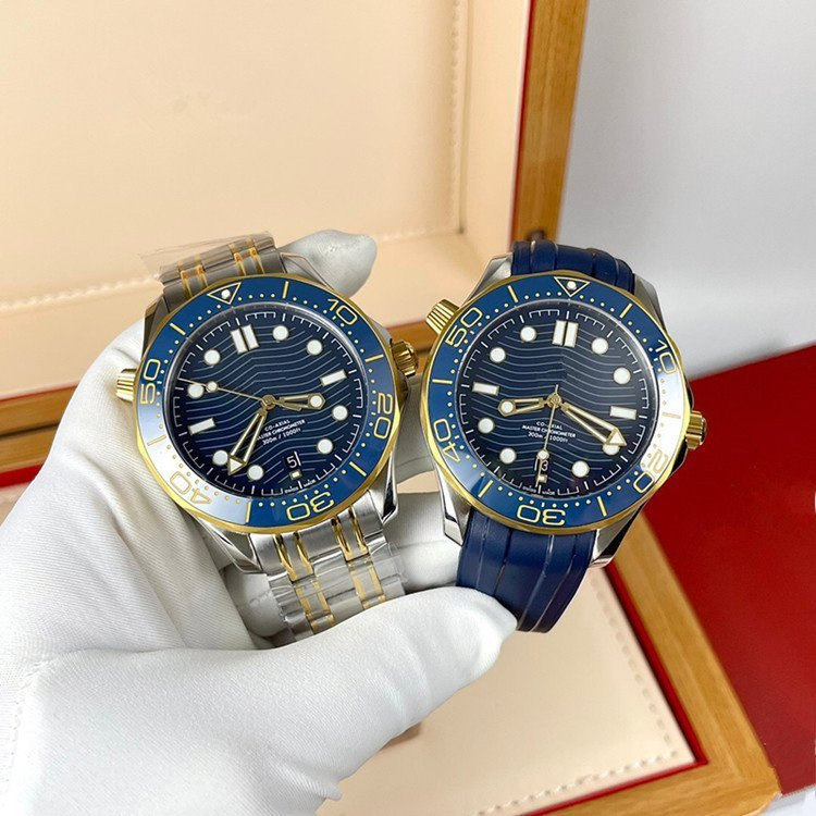 Mens Fully Automatic Stainless Steel Mechanical Luminous Ceramic Ring Watch