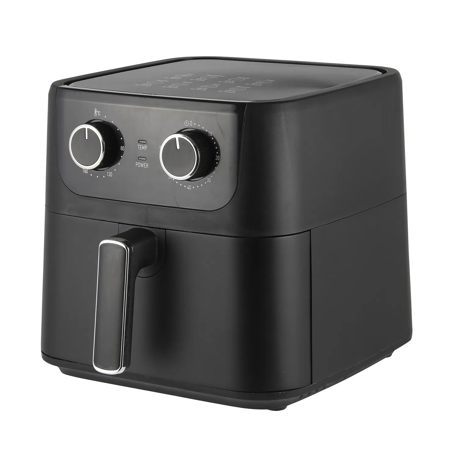 Mechancial Air Fryer 6L Visible Window Household Kitchenware Air Fryer