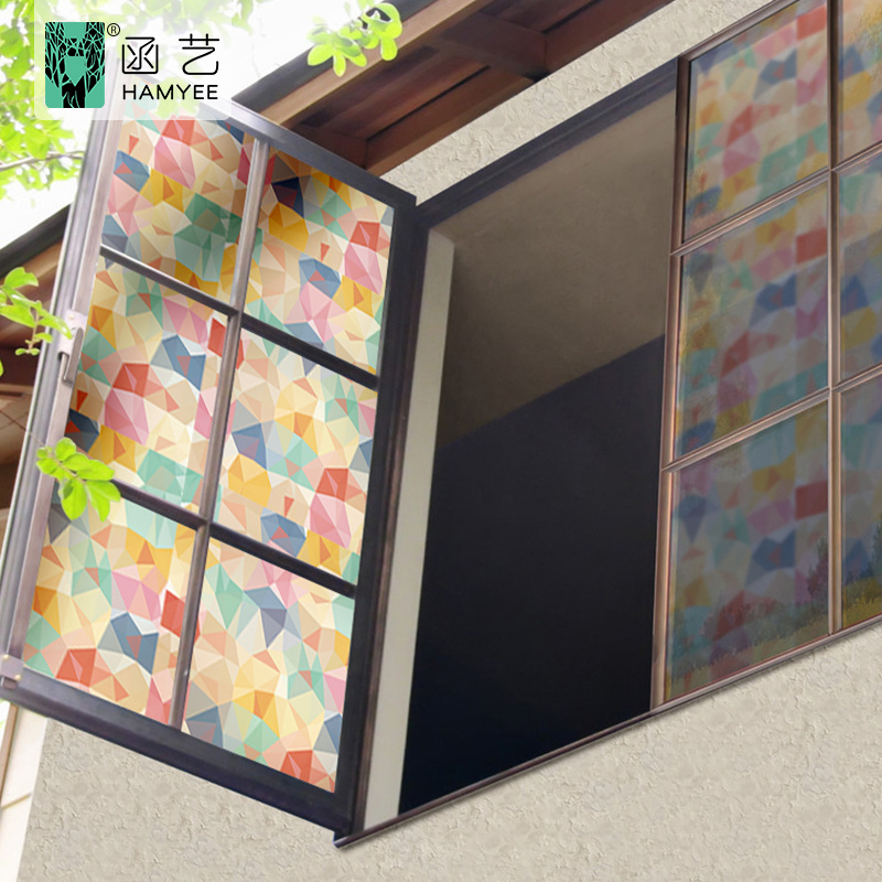 Static Glass Window Film Decorative Glass Film for Home Decor