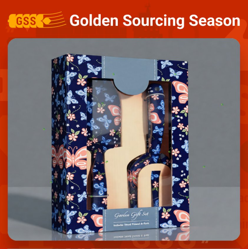 Aluminum Printed Garden Tool Set Printed Shovel Patio Flower Gardening Tools OEM Modern