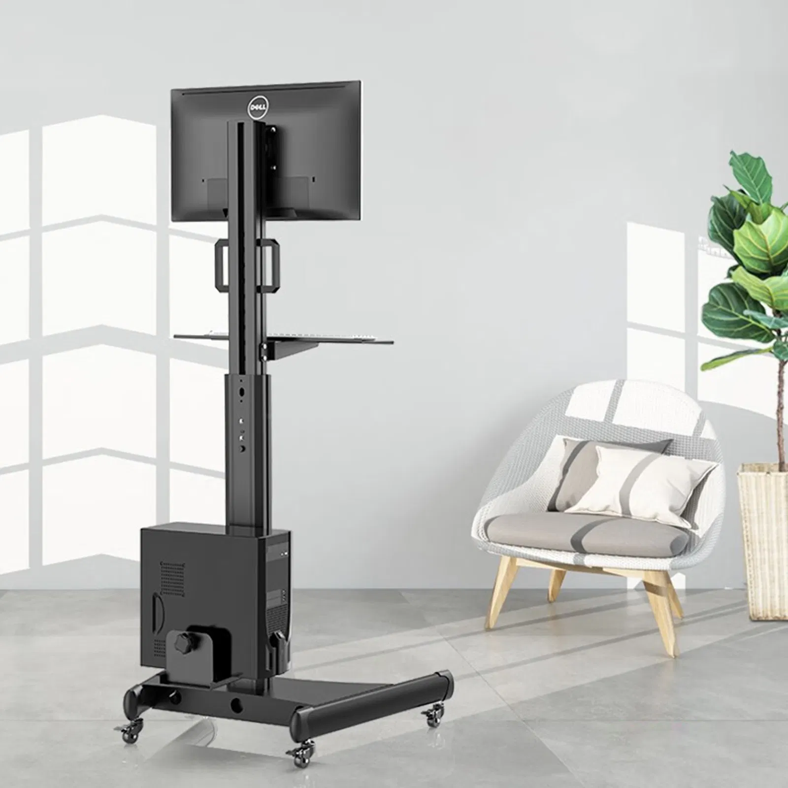 Modern Hospital Trolley Cart with Lightweight Aluminum Frame