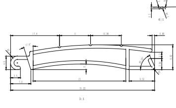 Aluminum Profile for Roller Shutter Door and Window