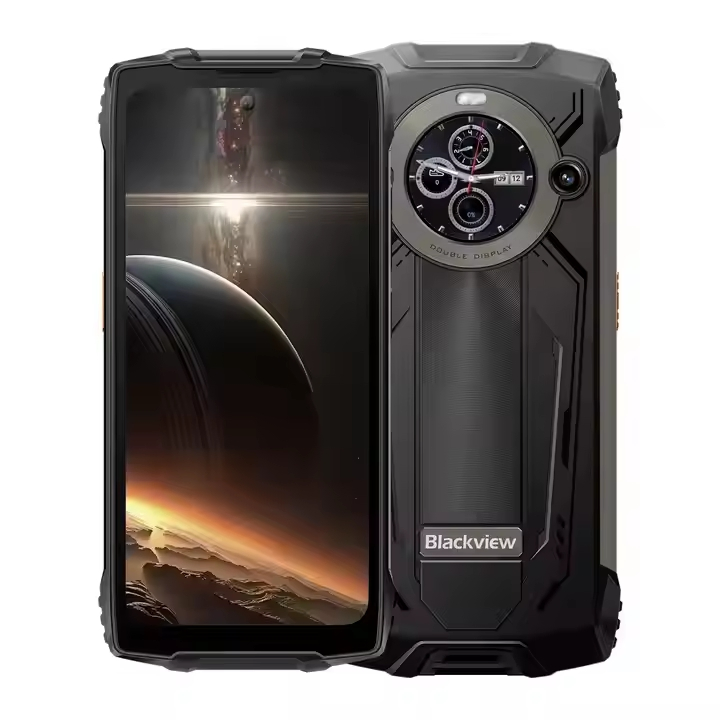 Blackview BV8200 6.5inch 120Hz Display Android 14 12GB 256GB Mtk Helio G100 LTE Cellular NFC 45W Charger Rugged Smartphone