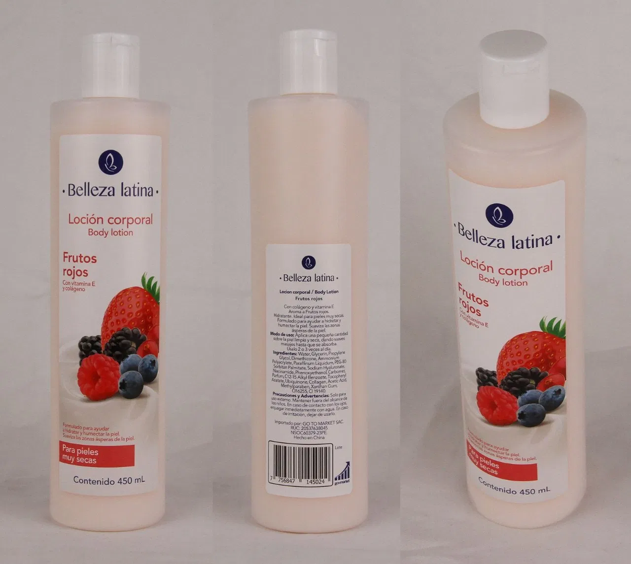 Customized Fruity Fragrance Body Shower Gel