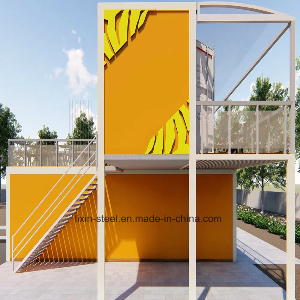 Fast Assembly Prefabricated House Modular Coffee Shop Prefab House