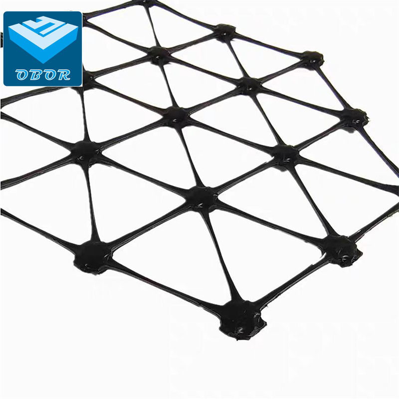 Factory Whosale Biaxial Plastic Geogrid for Coal Mine Road Railway Highway