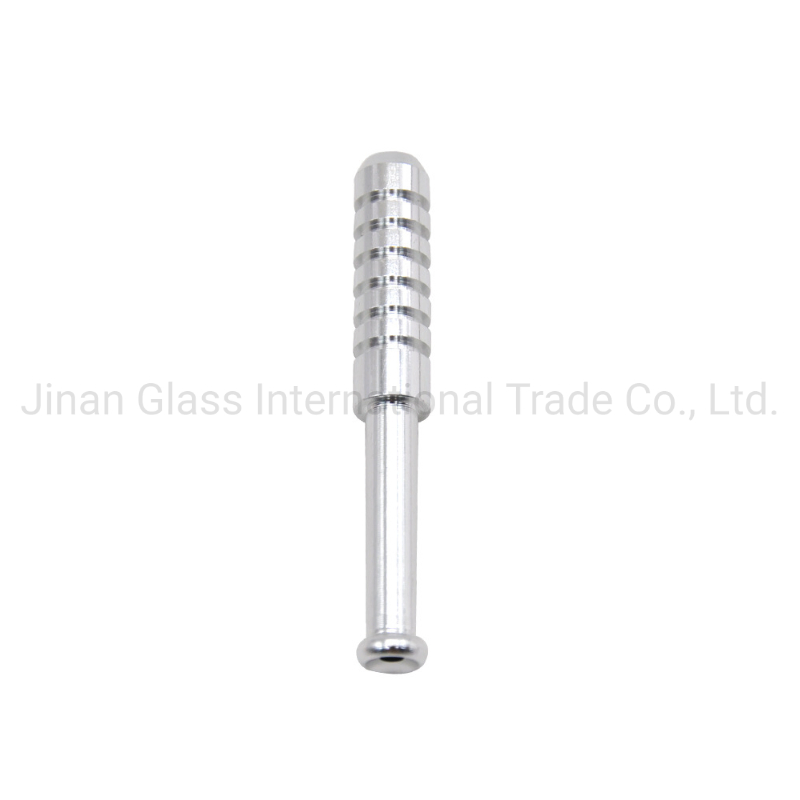 Spring Bats Metal Smoking Pipe Filter Tips Aluminium One Hitter
