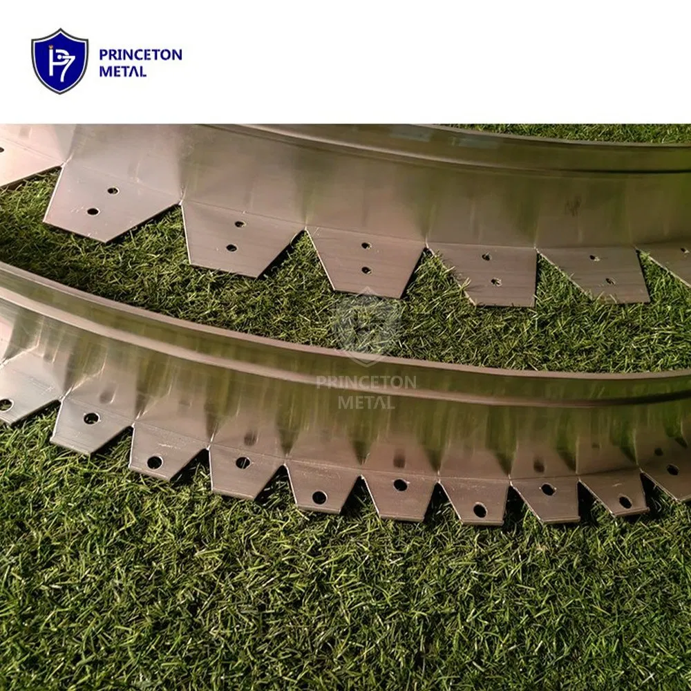 Weatherproof Durable Angle Aluminum Extruding Garden Landscape Border Edging Pathway Lawn