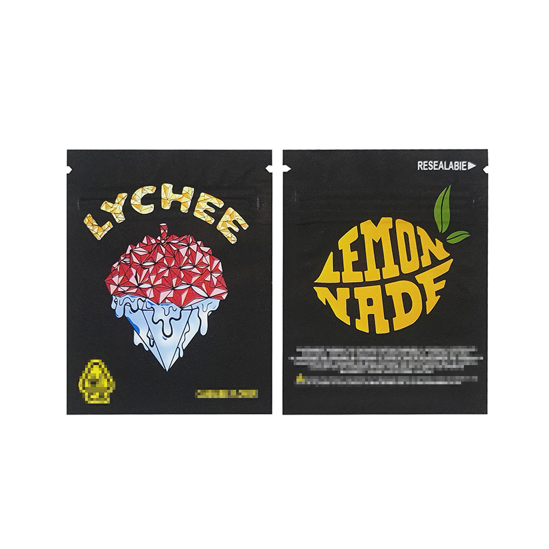 Matte Mylar Bags 3.5g Cookis Package Available