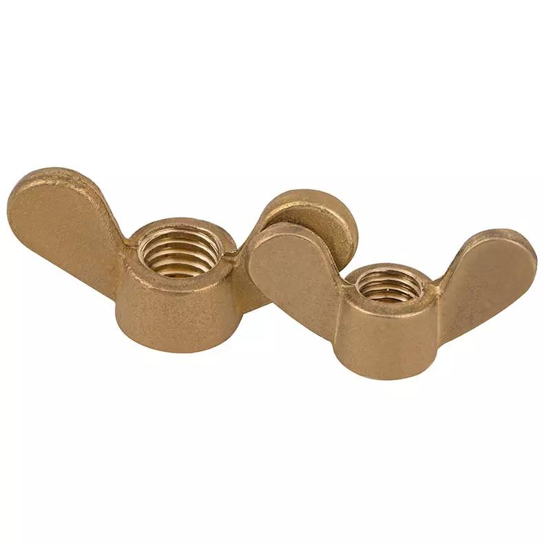 DIN315 M24 M8 M4 Copper Brass Butterfly Wing Nut