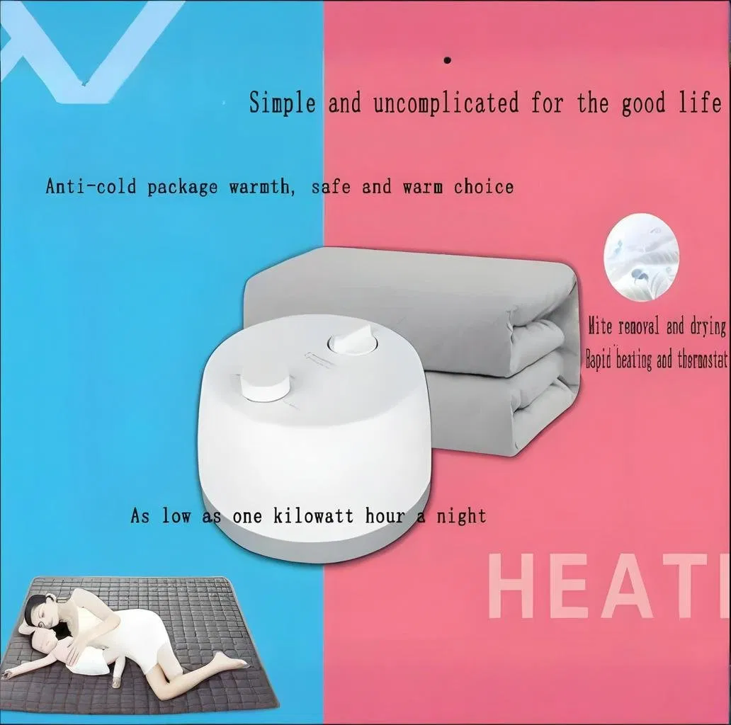 Heating Plug-in Electric Heating Blanket Electric Pad Luxury Water Cycle Blanket Wholesale Bed Mattress Water Heater