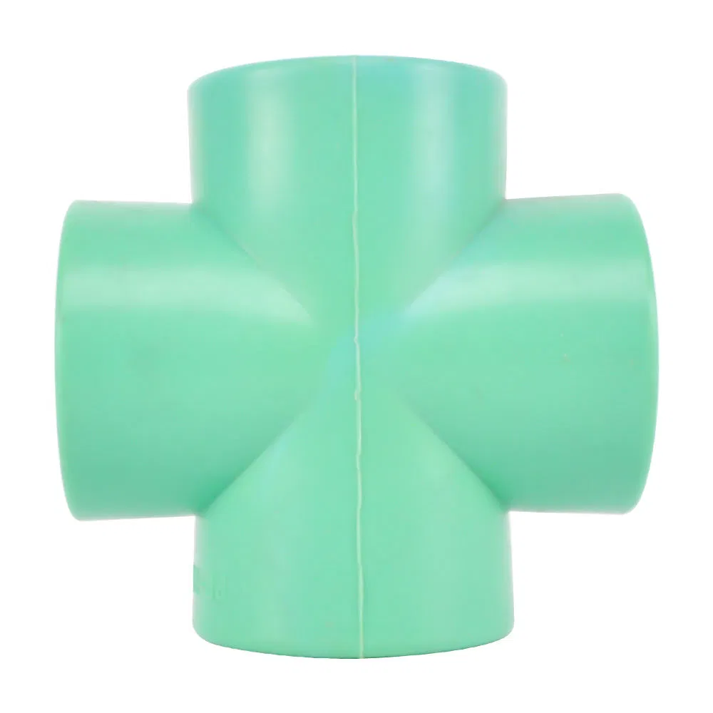 PPR Pipe Connection Cross Plastic Pipe Fittings