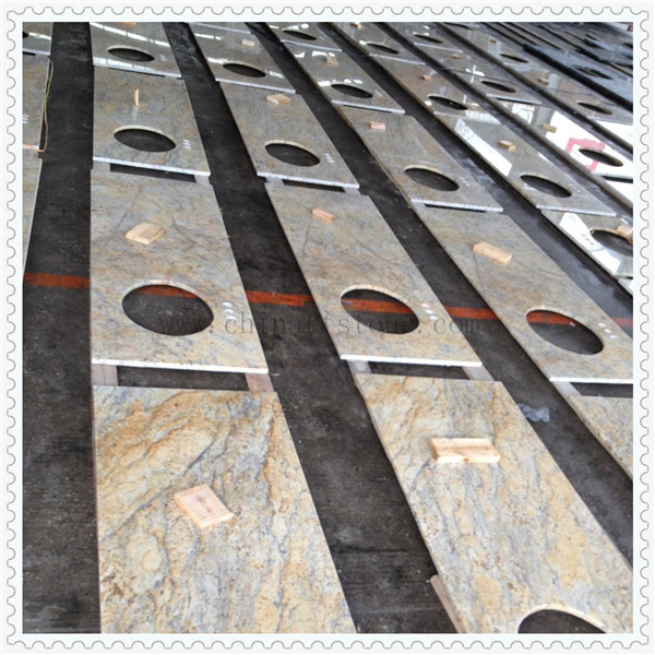 Chinese Granite Marble Golden Vanity Top