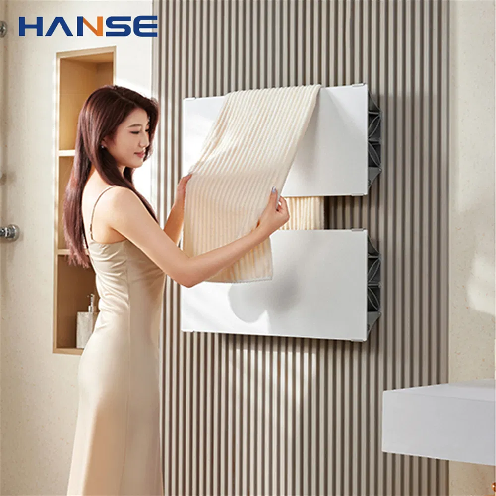 New Design Bathroom Accessories Rack Shelving Towel Rack Hotel Graphene Electric Heated Towel Rack