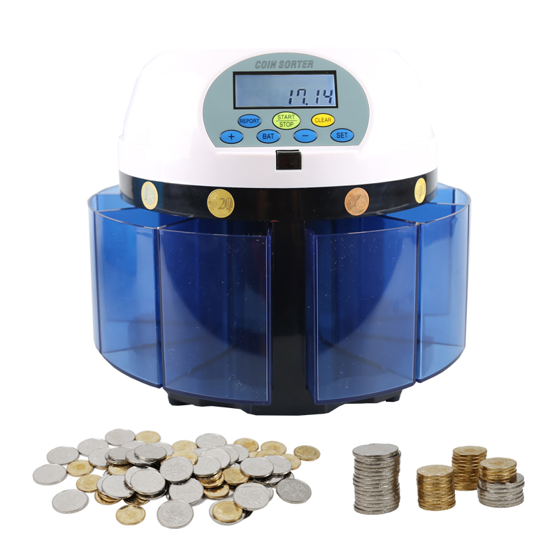 CS-6500 Small Coin counting machine Coin-counter-sorter Coin counter sorter