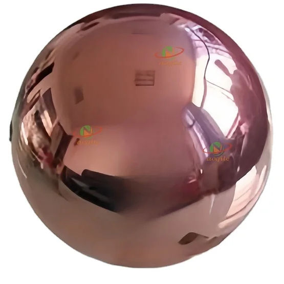 Custom Giant PVC Inflatable Silver Mirror Ball Wedding Party Decor