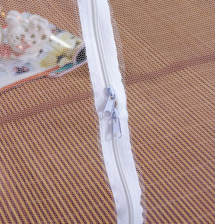 Cheap Pop up Mosquito Net Tent for Double Bed King Size 2 Way Zipper Pop up Mosquito Net