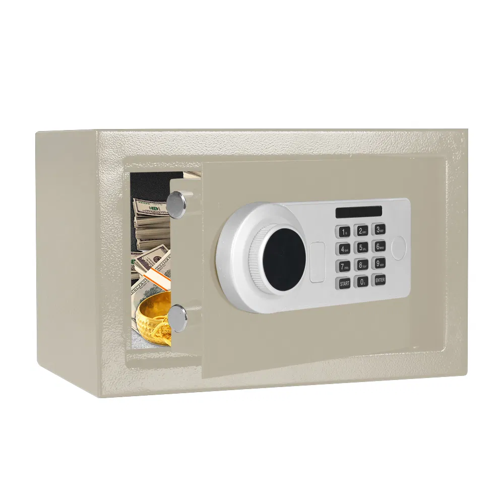 Al002-20 Hot Selling Hotel-Grade Steel Safe Box L Anti-Theft Key Lock Safes
