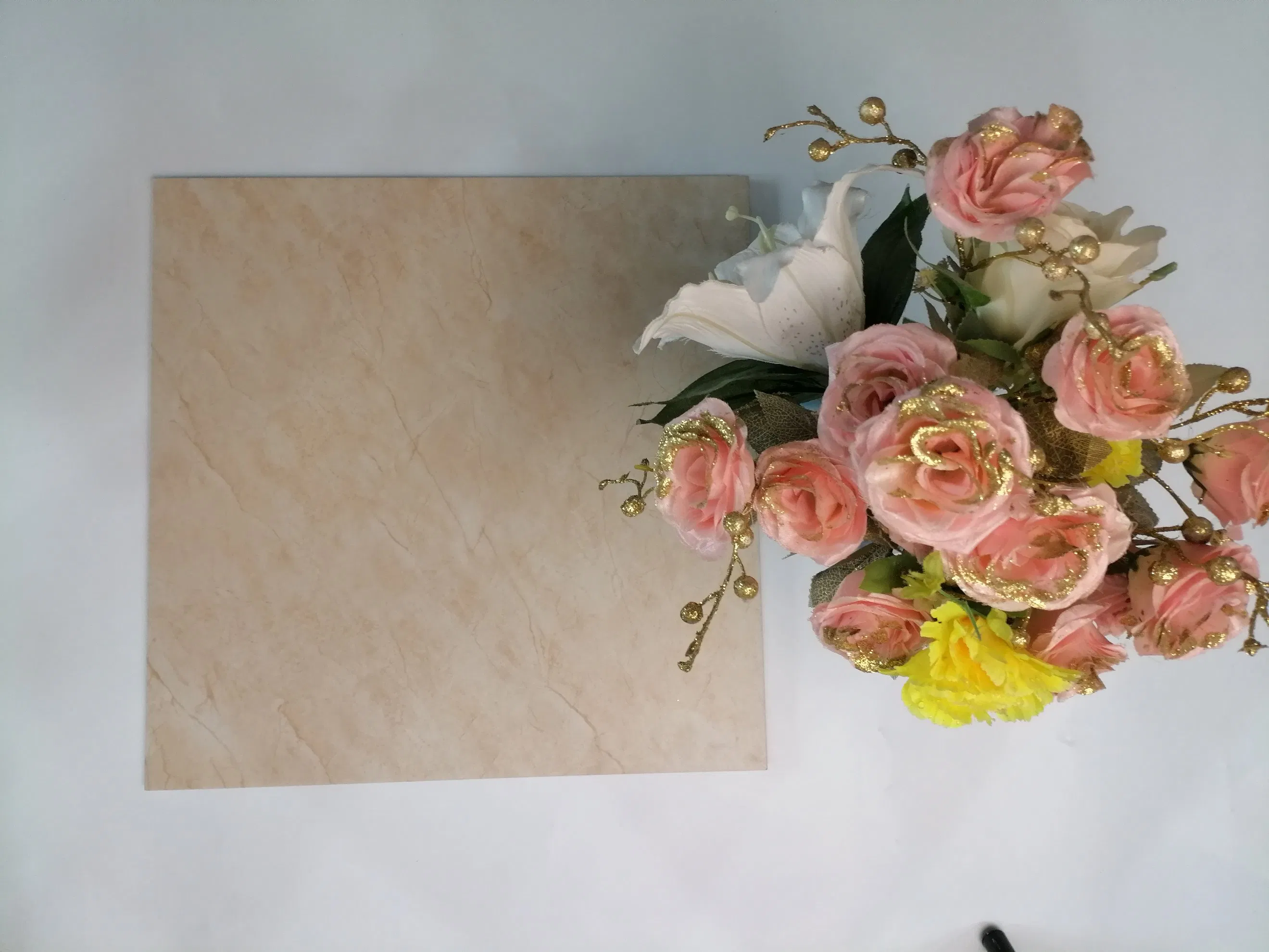 Chinese Tiles 400*400 Retro Field Wind System Turn Balcony Indoor Floor Tile Kitchen Wall Tile Oil Painting Antiquated Brick Non-Slip Wall Tile