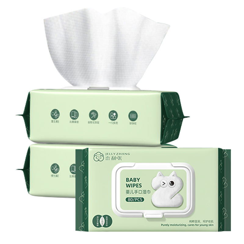 Wholesale baby hand  soft no addition cleaning wet wipes