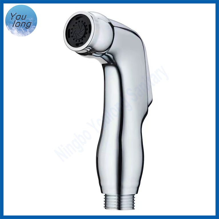 Hand Held ABS Plastic Shattaf Chrome Toilet Bidet Sprayer Shower Bidet
