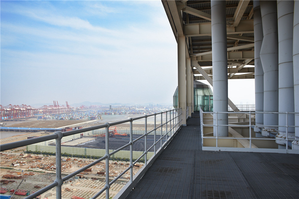 Indoor Commercial Safety Handrail Support Stanchion