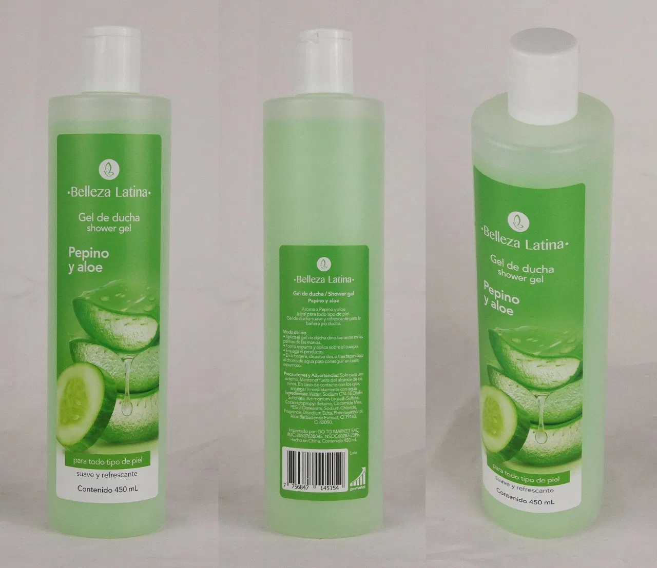 Customized Fruity Fragrance Body Shower Gel