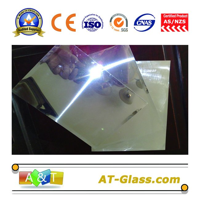 1.8~8mm Silver Mirror Based on Float Glass Used for Bathroom/Dressing Mirror etc